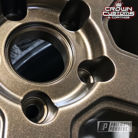 Powder Coating: Wheels,Ferrada,Automotive,Soft Clear PPS-1334,Bronze Chrome PMB-4124,Ferrada Wheels