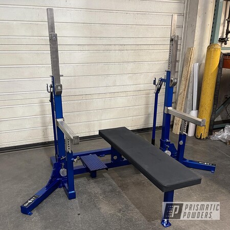 Powder Coating: POLISHED ALUMINUM HSS-2345,Peeka Blue PPS-4351,Ghost Strong,Gym Equipment,Weight Bench,Weight Equipment,Transparents