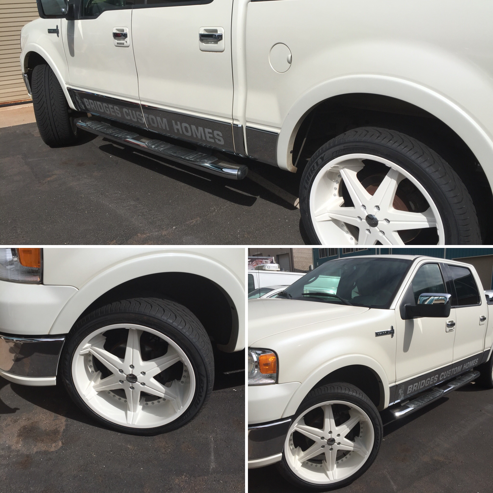 Custom Rims coated in Pearl White | Gallery Project | Prismatic Powders