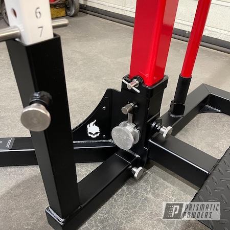 Powder Coating: Power Lifting,BLACK JACK USS-1522,Ghost Strong,Gym Equipment,Polar White PSS-5053,Weight Bench,RAL 3002 Carmine Red,Weight Equipment