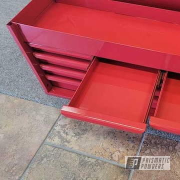 Powder Coated Tool Box In Ral 3002