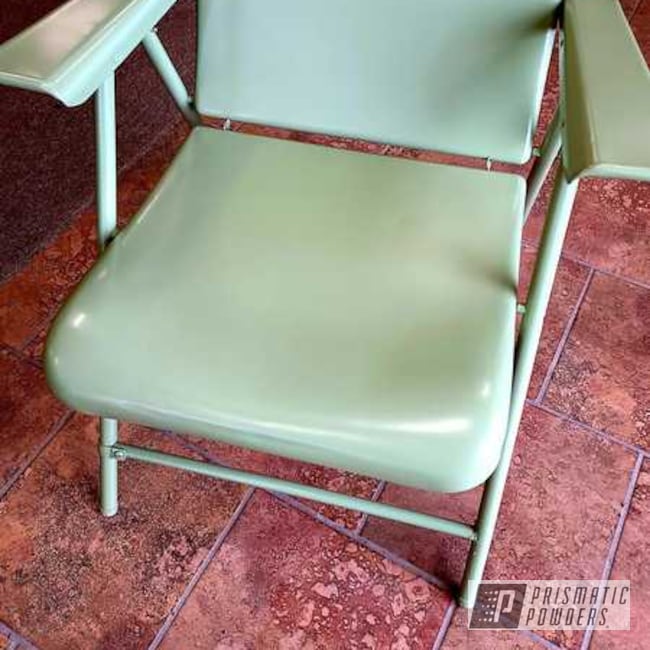 Powder Coated Patio Chair In Psb-5955