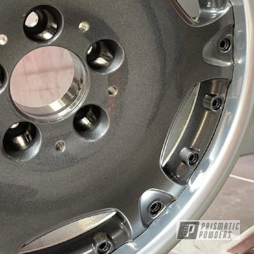 Powder Coated Wheel In Pps-2974, Hss-2345 And Pms-1366