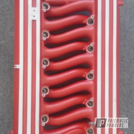 Powder Coating: Air Intake,Desert Red Wrinkle PWS-2762,Automotive