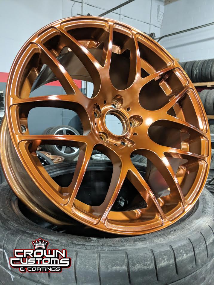 Transparent Copper over Super Chrome | Gallery Project | Prismatic Powders