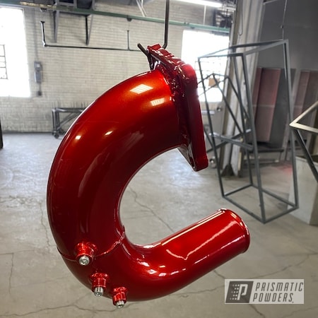 Powder Coating: Elbow,Automotive,Pipes,Apple Spice PPB-0949,Pipe
