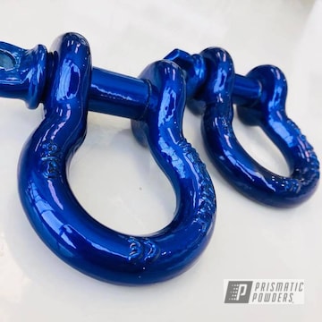 Offroad D-rings Coated In Super Chrome And Intense Blue
