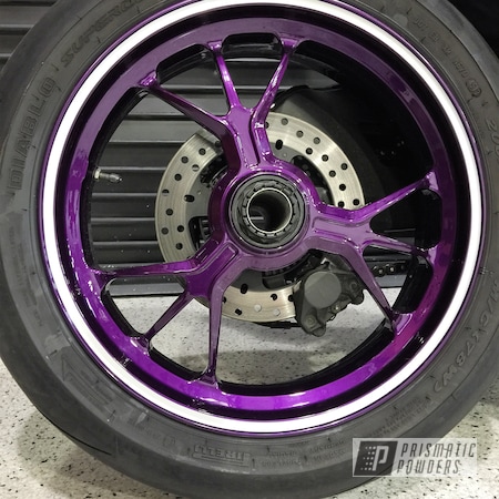 Powder Coating: Illusion Purple PSB-4629,Wheels,Clear Vision PPS-2974