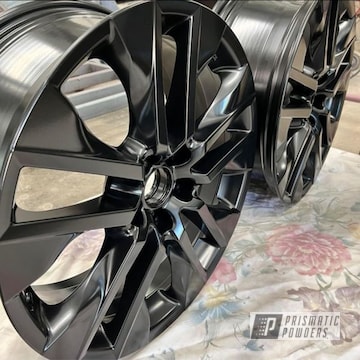 Powder Coated Wheels In Pss-4455 And Ess-6518