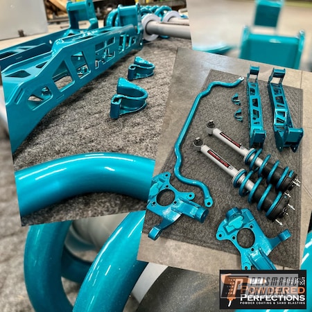 Powder Coating: Automotive,Rough Country,HD TEAL UPB-1848,Lift Kit,Epoxy Primer ESS-6518,Suspension