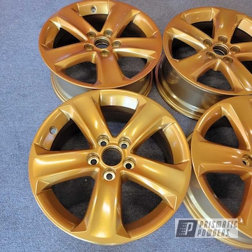 Powder Coated Wheels In Ums-10671 And Ppb-2331