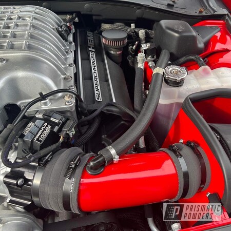 Powder Coating: Automotive,Really Red PSS-4416,Air Intake,1 Stage