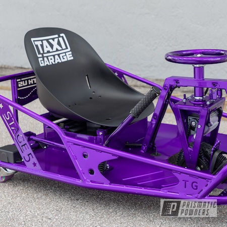 Powder Coating: Crazy Cart,Drift Cart,Drift,Cart,Drift Kart,Go Cart,Clear Vision PPS-2974,Illusion Purple PSB-4629,Taxi Garage,Taxi Garage Crazy Cart