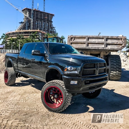 Powder Coating: Forged Wheels,Horn Blasters,8 Inch Lift,Fuel Offroad Wheels,Lift Kit,Illusion Cherry PMB-6905,Train Horn,24x14,Fuel Forged,BDS Suspension,Fuel Offroad,K5LA