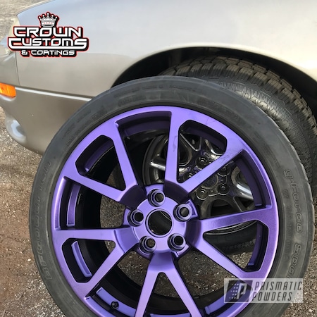 Powder Coating: Wheels,Automotive,Purple,CTS-V Wheels,EXTREME PURPLE UMB-2599