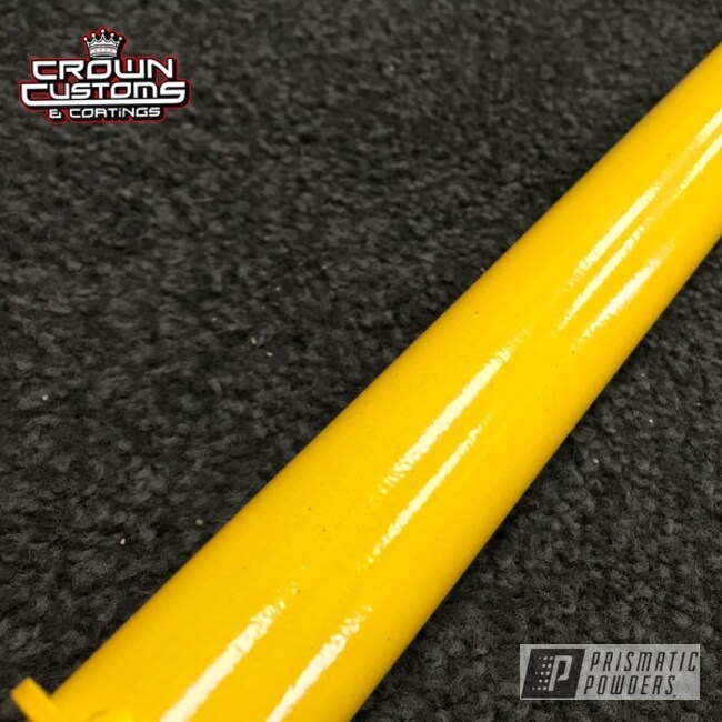 A Set Of Sway Bars Done In Yellow Jasper