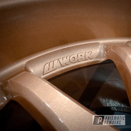 Powder Coating: Wheels,Automotive,Fireside Copper PMB-4934,Rims,Work Wheels