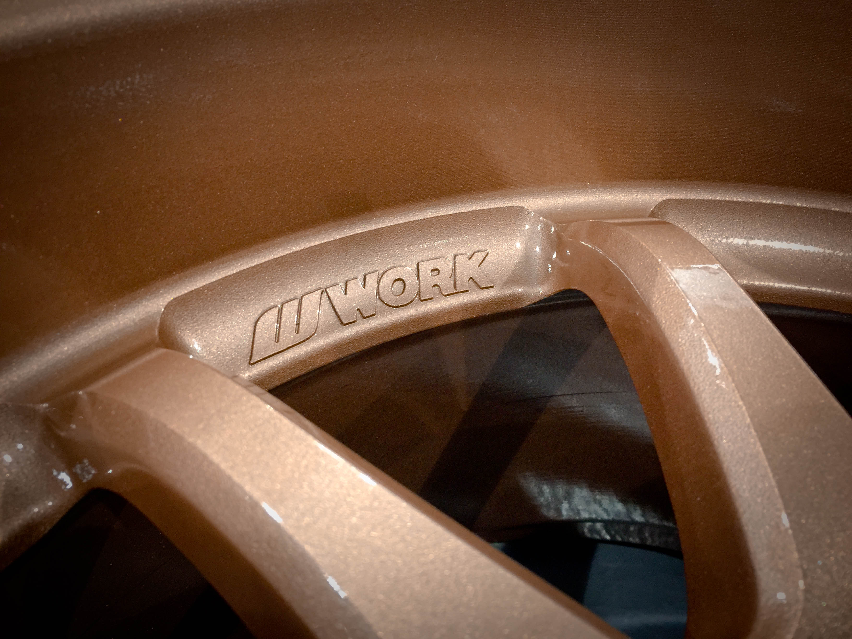 Wheels done in Fireside Copper | Gallery Project | Prismatic Powders