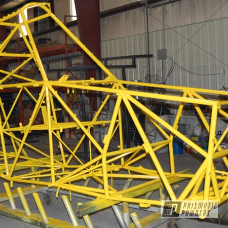 Powder Coating: crop duster,Airplane,Aviation,Yes Yellow PSS-5691