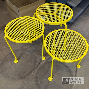 Powder Coated Outdoor Tables In Pss-5691