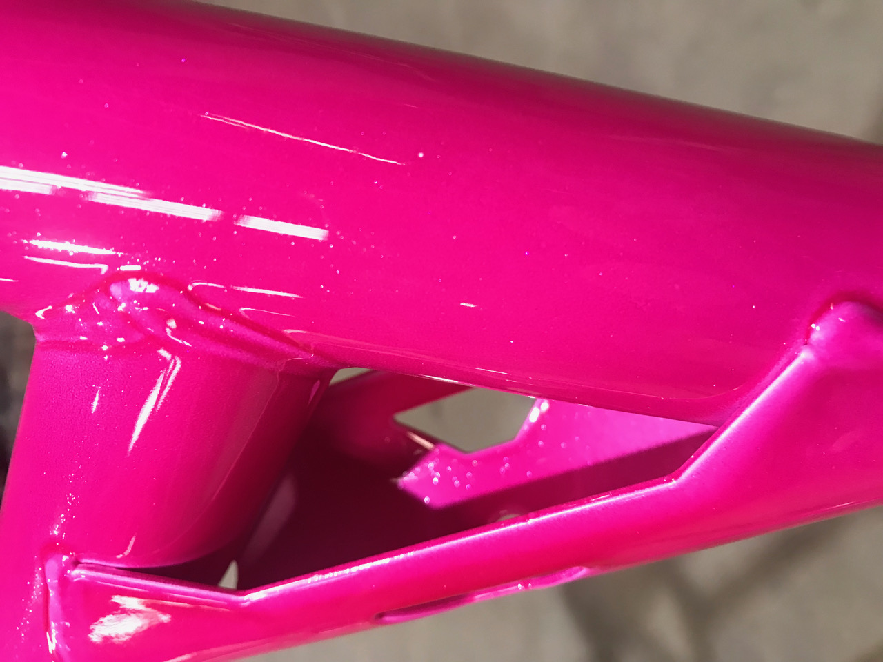 Upb Frame ATV Frame Coated in Ppb-5583 and Upb-6610 | Prismatic Powders