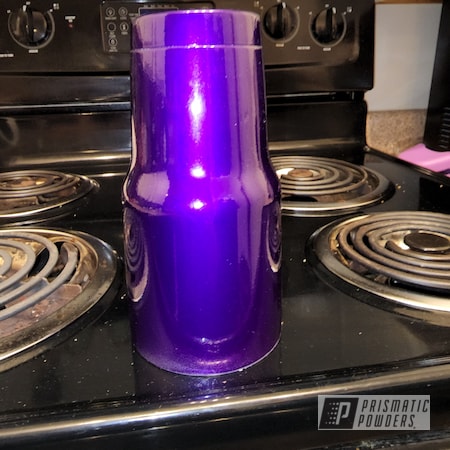Powder Coating: Illusion Purple PSB-4629,Clear Vision PPS-2974,Tumbler,Drinkware,2 Stage Application