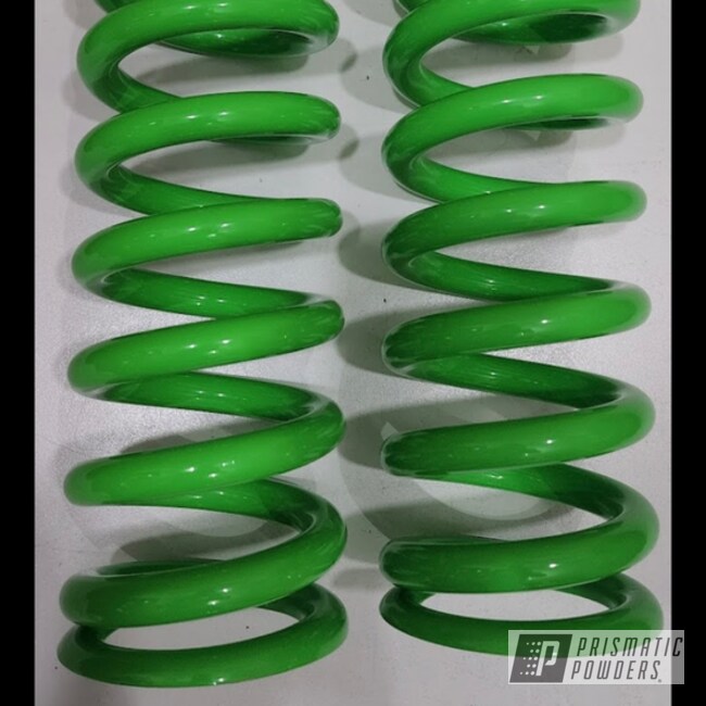 Electric Green Coil Springs
