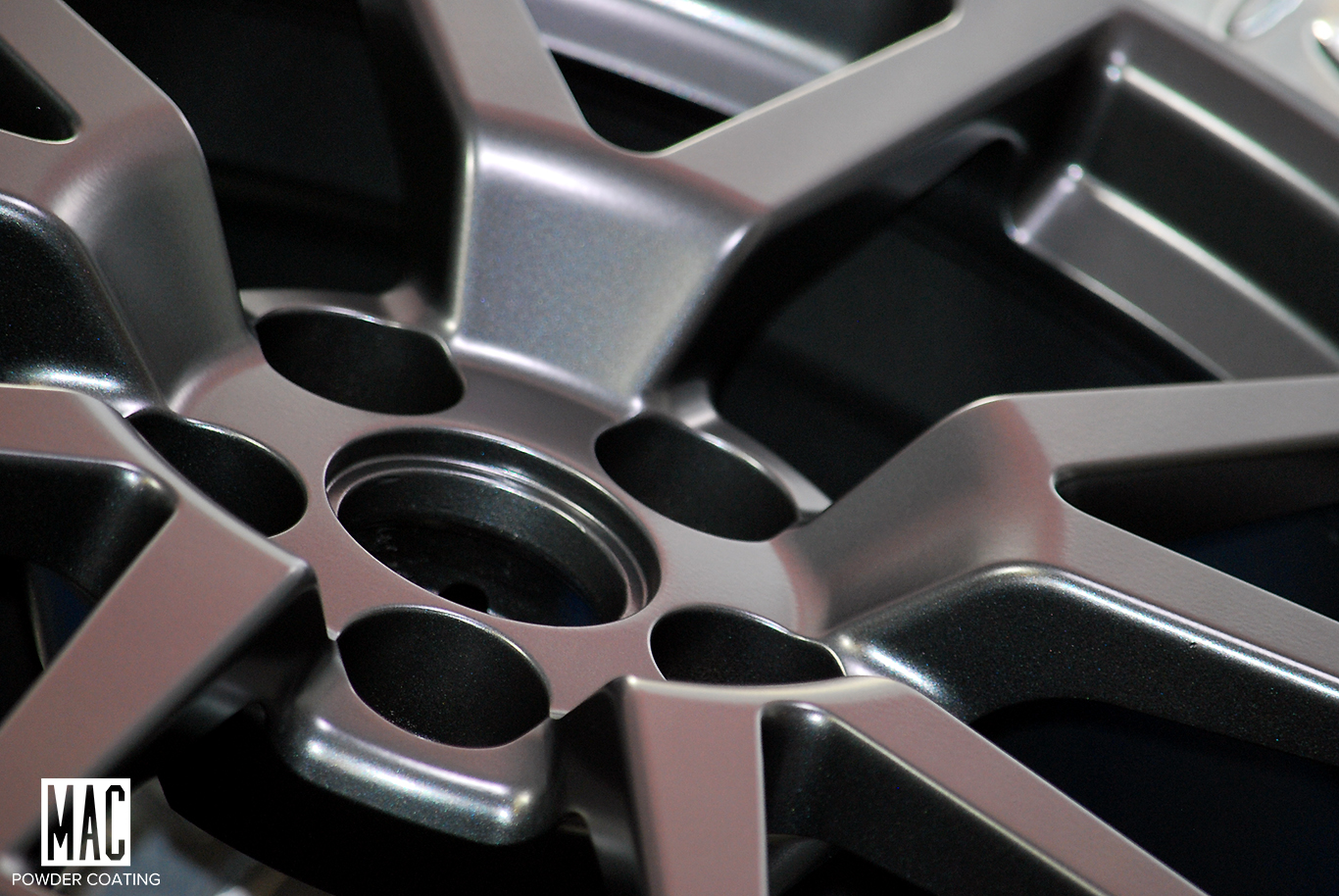 Powder Coated Graphite Black I Wheels | Gallery Project | Prismatic Powders