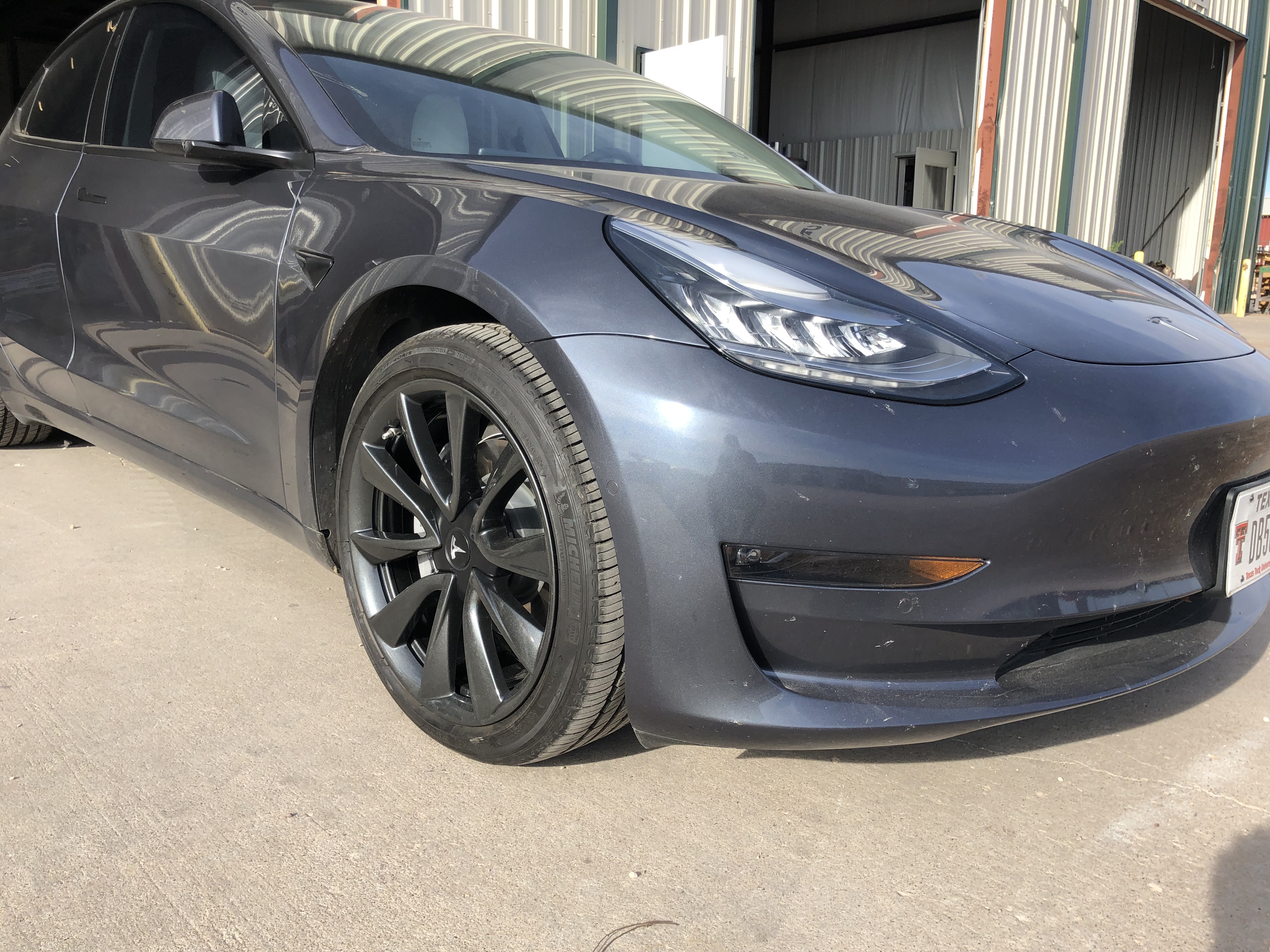 Tesla Model 3 Rim Variations Tesla Model 3 Rims Using Pps-2974 and Pmb-5458 | Prismatic Powders