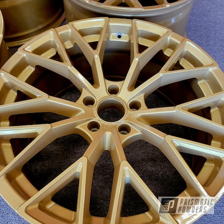 Powder Coating: Aluminum Wheels,20" Wheels,Goldtastic PMB-6625,Rims,20" Aluminum Rims,Clear Vision PPS-2974,Aluminum Rims,Wheels