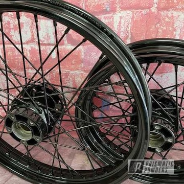Powder Coated Motorcycle Wheels In Uss-2603