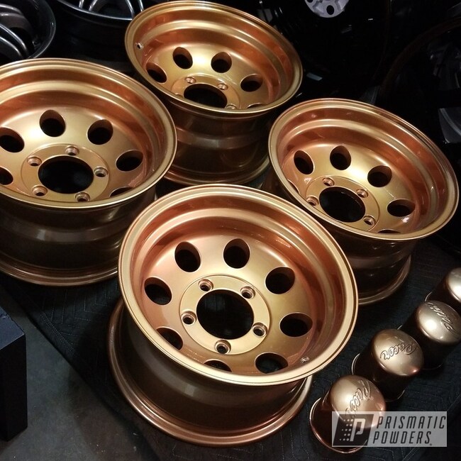 Wheels Done In Illusion True Copper And Clear Vision