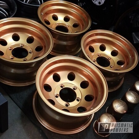 Powder Coating: Custom Wheels and Exhaust Tips,Clear Vision PPS-2974,Illusion True Copper - DISCONTINUED PMB-10044,Automotive,Wheels