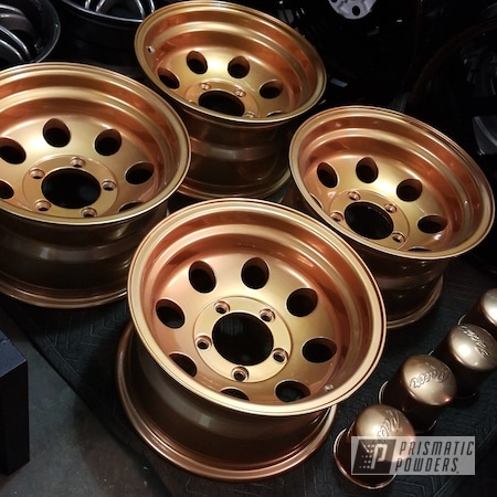 Powder Coating: Custom Wheels and Exhaust Tips,Clear Vision PPS-2974,Illusion True Copper - DISCONTINUED PMB-10044,Automotive,Wheels