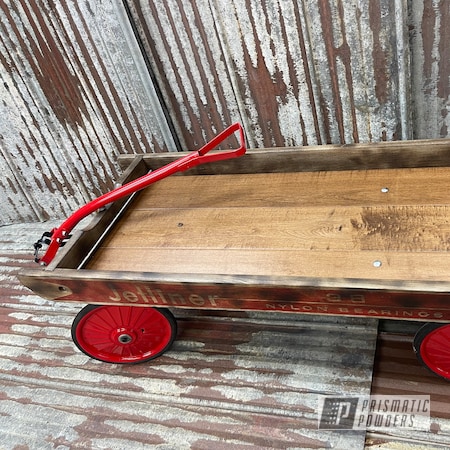 Powder Coating: Kids Wagon,wagon,DAVIS RED PSB-4787