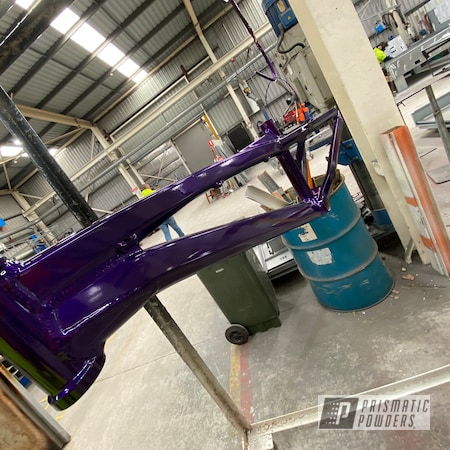 Powder Coating: 2 Tone,24",2 Stage Application,Lollypop Purple PPS-1505,Type X,Racebike,YESS,Bicycle,Cruiser,LOLLYPOP GRAPE UPS-1511,BMX