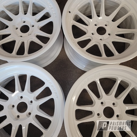 Powder Coating: Wheels,Rims,17" Aluminum Rims,Aluminum Rims,17" Wheels,Polar White PSS-5053,Aluminum Wheels
