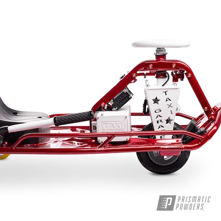 Powder Coating: Drift Cart,Clear Vision PPS-2974,Taxi Garage Crazy Cart,Taxi Garage,Illusion Cherry PMB-6905,Crazy Cart,Gloss White PSS-5690,Illusions,Drift,Cart,Go Cart