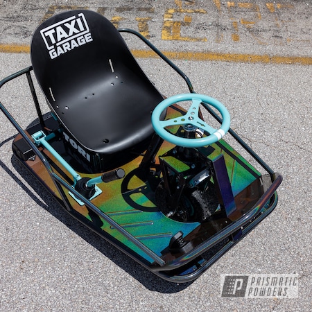 Powder Coating: Drift Cart,Sea Foam Green PSS-4063,Taxi Garage Crazy Cart,Taxi Garage,Crazy Cart,Drift,Cart,Go Cart,Prismatic Universe PMB-10367
