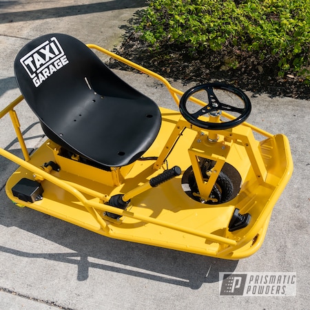 Powder Coating: Crazy Cart,Drift Cart,Drift,Cart,Go Cart,Taxi Garage,GLOSS BLACK USS-2603,Taxi Garage Crazy Cart,Yellow Jasper PSB-8055