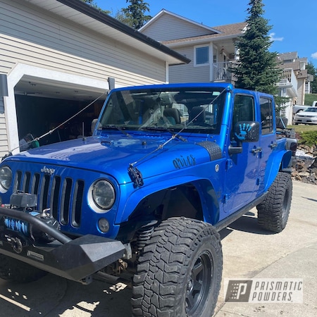 Powder Coating: Jeep Accessories,Jeep,Clear Vision PPS-2974,Jeep Fenders,fender,Illusion Lite Blue PMS-4621,Automotive,Fenders