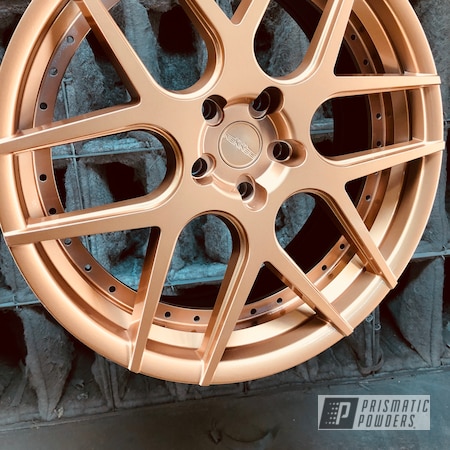 Powder Coating: Wheels,Automotive,Clear Vision PPS-2974,Illusion True Copper - DISCONTINUED PMB-10044,Rennen Wheels
