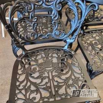 Powder Coated Black Jack Patio Chairs