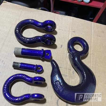 Powder Coating: Candy Purple PPS-4442,2 Color Application,2 stage,Super Chrome Plus UMS-10671