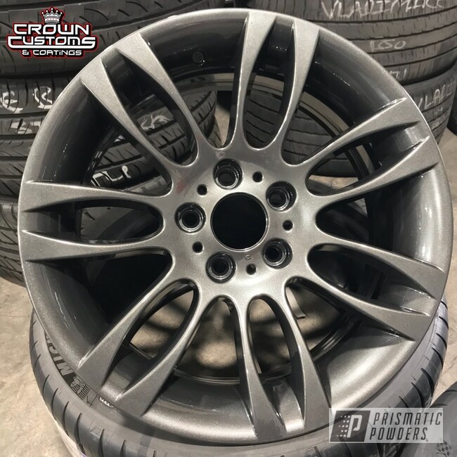Audi Wheels Done In Graphite Charcoal With Clear Vision Top Coat