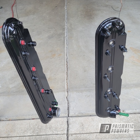 Powder Coating: Chevrolet,1 Stage,Supercharger,Automotive,GLOSS BLACK USS-2603