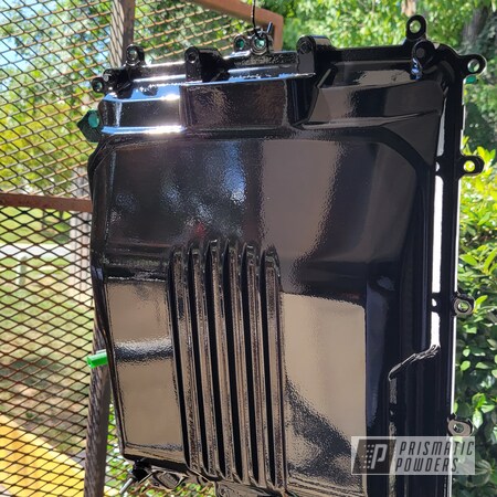 Powder Coating: Automotive,Chevrolet,GLOSS BLACK USS-2603,1 Stage,Supercharger