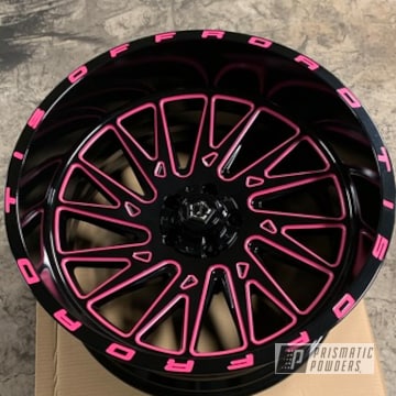 Lazer Polka Dot Pink Jeep Wheels
