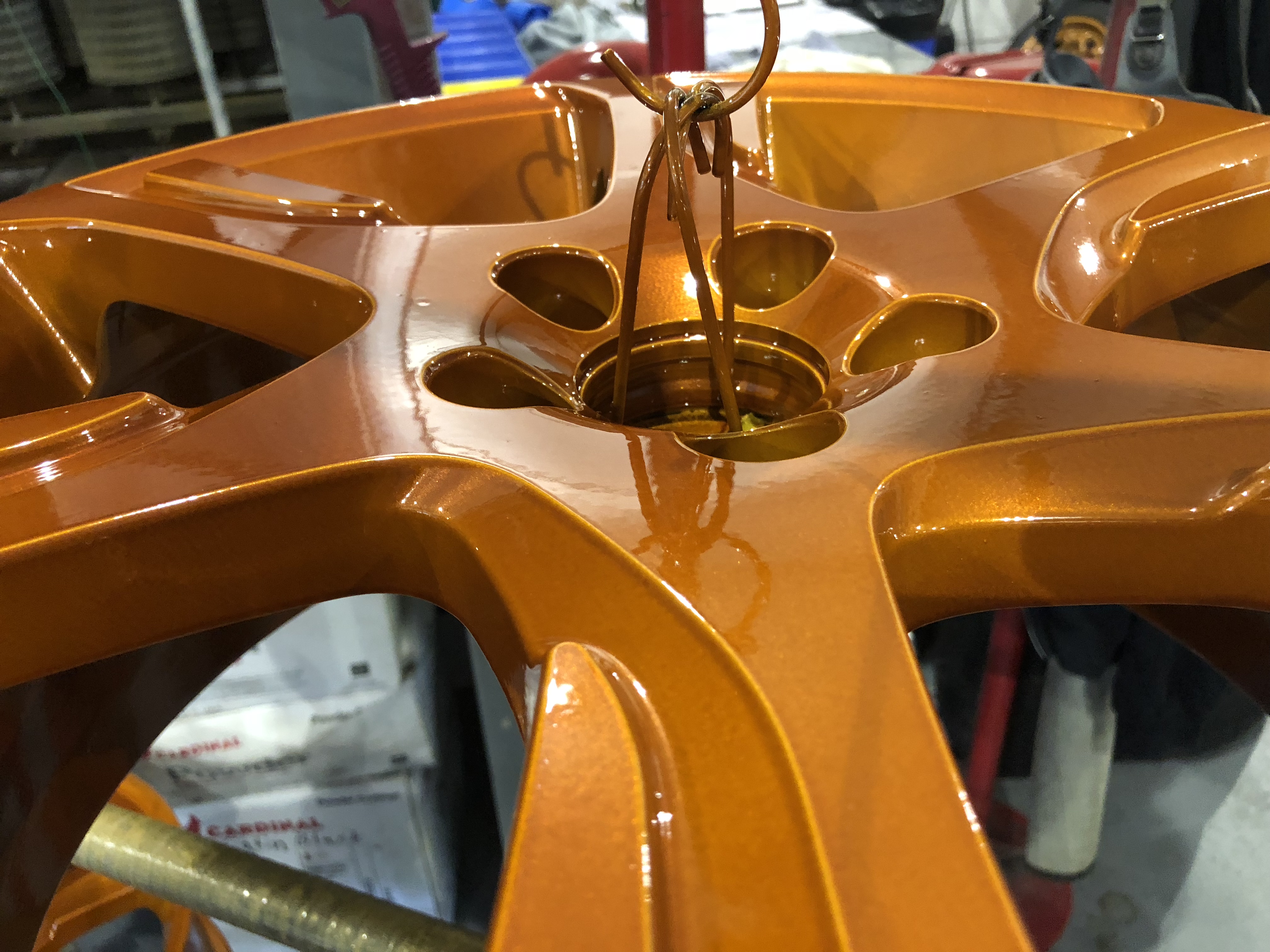 Volvo Wheels in Transparent Copper over Royal Gold | Gallery Project ...