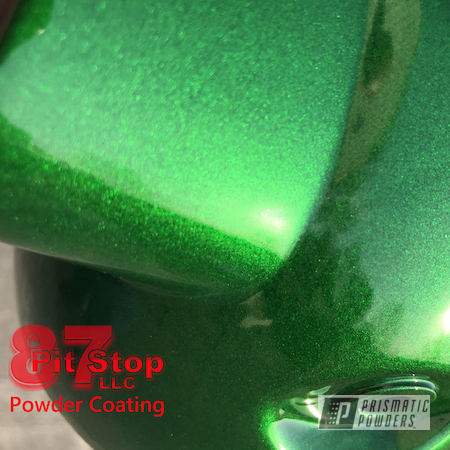 Powder Coating: Two Stage,Illusion Money PMB-6917,Bike,Two Stage Application,Clear Vision PPS-2974